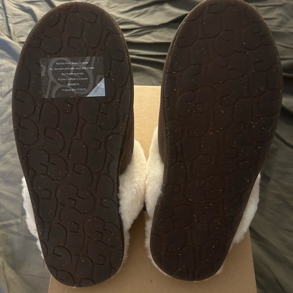 UGG Sheepskin Suede Slippers - Picture 5 of 7